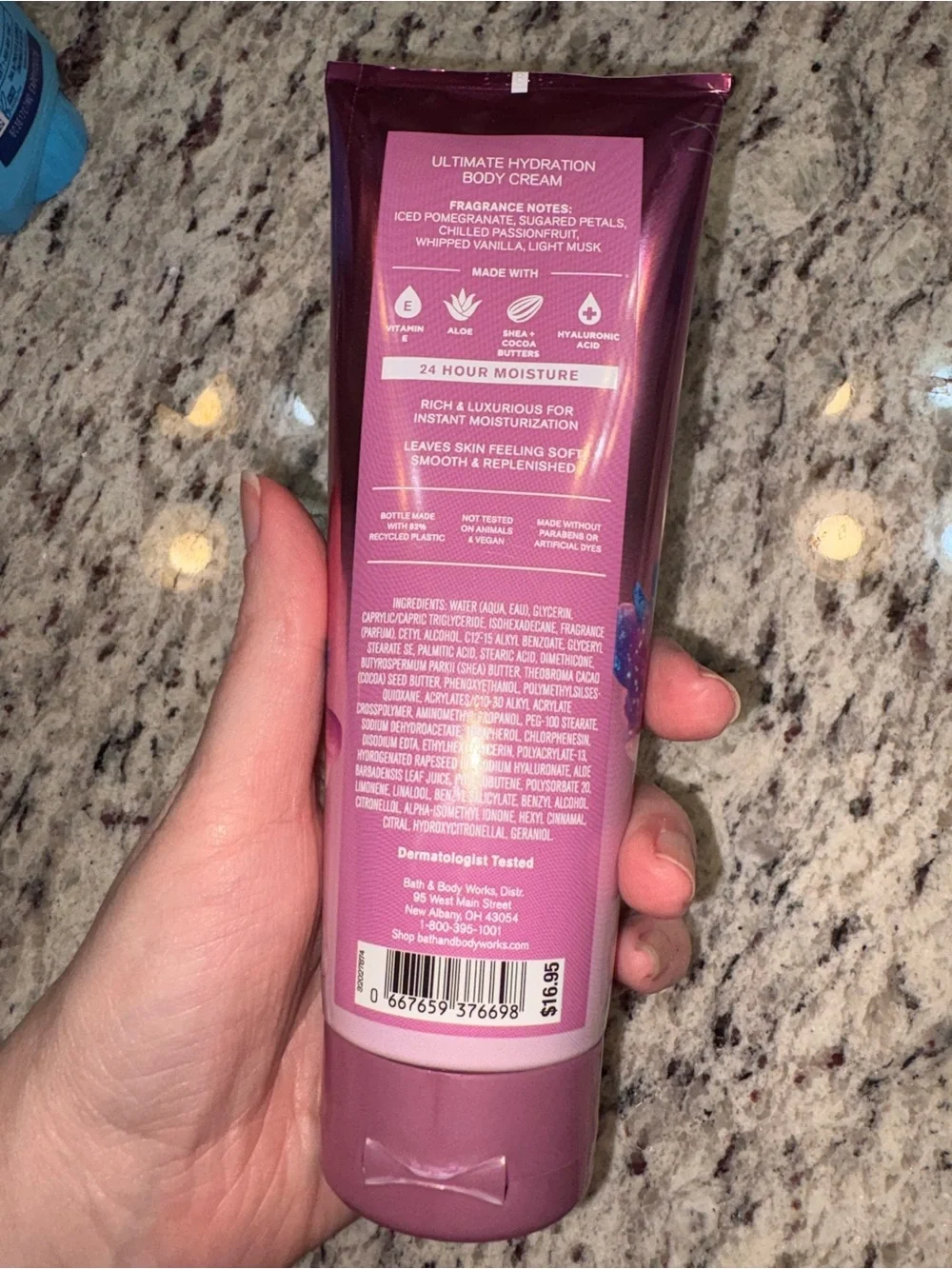 Bath & Body Works Be Enchanted Body Cream - Purple & Pink